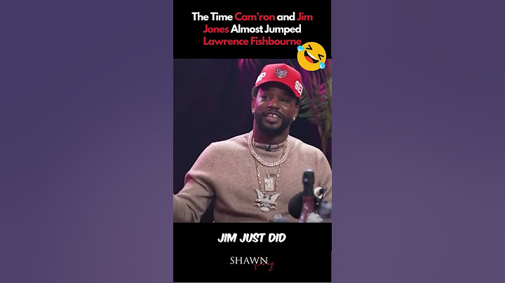 The Time Cam’ron and Jim Jones Almost Jumped Lawrence Fishbourne #shorts #hiphop #celebrity