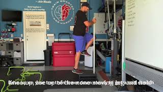 Single leg calf raise