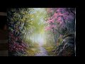 Pink Tree Forest - Paint with Kevin - Landscape Painting