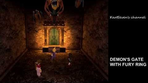 Final Fantasy 7 speedrun - Demon