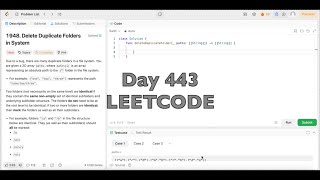 Day 443: LeetCode Problem 1948. Delete Duplicate Folders in System - Swift
