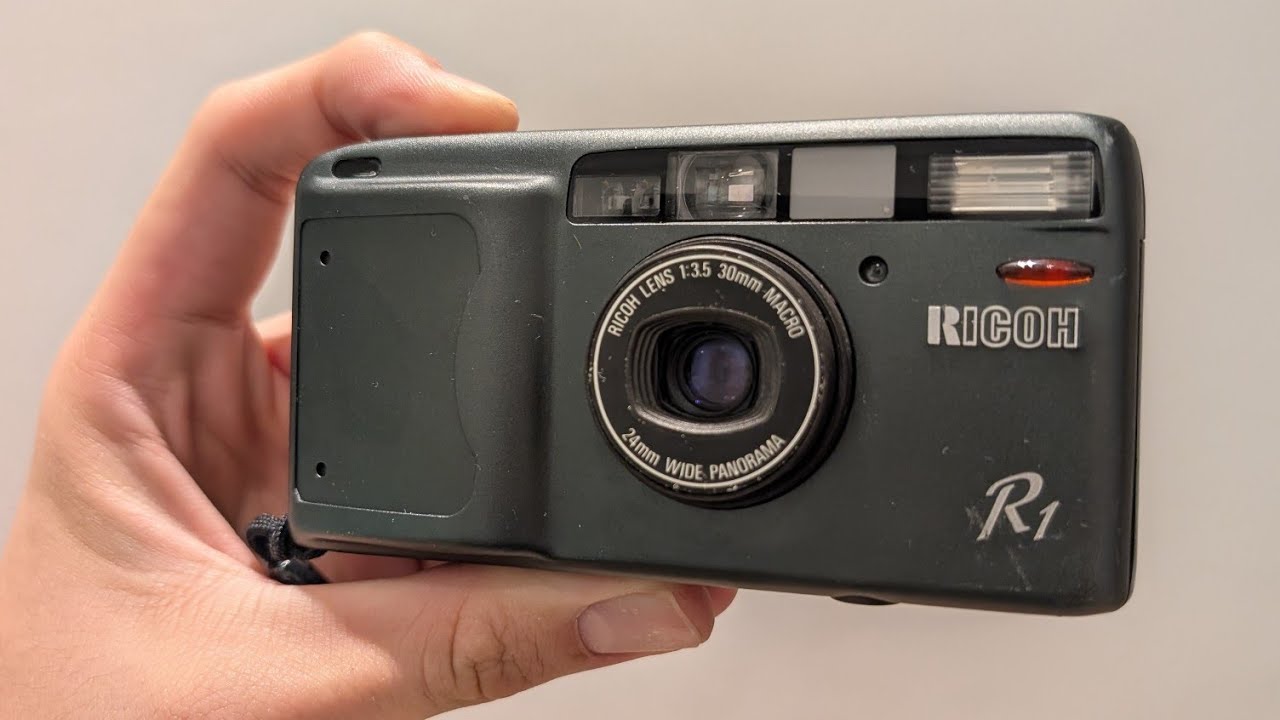 Rare Ricoh R1 from 1994 - YouTube