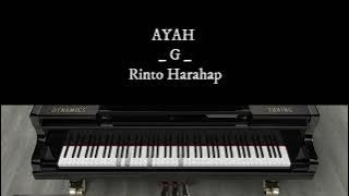 AYAH (G) _ Rinto Harahap _ Cover Virtual Piano_ezkeys