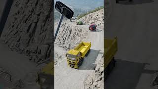 Cargo Truck, Dump Truck, Oil Tanker, Cement Truck Vs Mobile Hammer