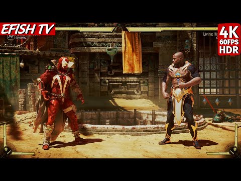 Spawn vs Geras (Hardest AI) - Mortal Kombat 11