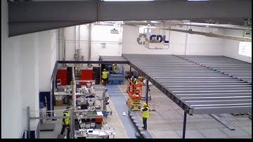 Production & Storage Mezzanine Floor - CDL Time Lapse
