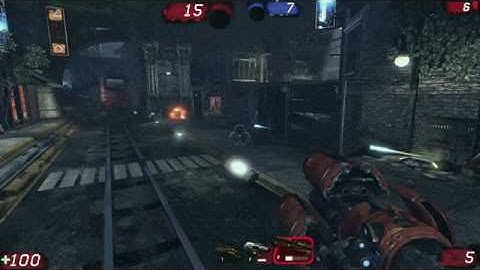 Unreal Tournament 3 Demo Gameplay on 9600GT