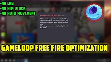 Gameloop New Update Free Fire Optimization Test | 60FPS | No Aim Stuck