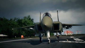 Ace Combat 7 - F-15E Strike Eagle - Mission 1 & 2 (No Commentary)