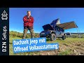 Dachzelt Setup: Jeep Wrangler mit Offroad Vollausstattung | Alu Cab Expedition 3 & 270 Grad Markise