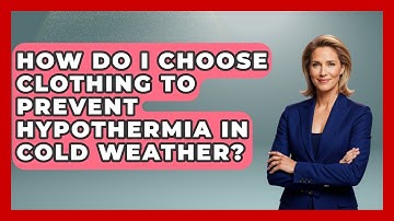 How Do I Choose Clothing To Prevent Hypothermia In Cold Weather? - Survival Skills for Everyone