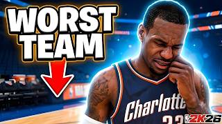 I Trapped Lebron on the WORST Team in NBA History