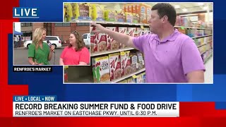 Summer Fund & Food Drive: 2025 breaks donation record