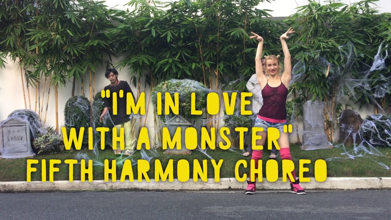 I'm in Love with a Monster Fifth Harmony Halloween Choreography by Aksana zumba dance dura