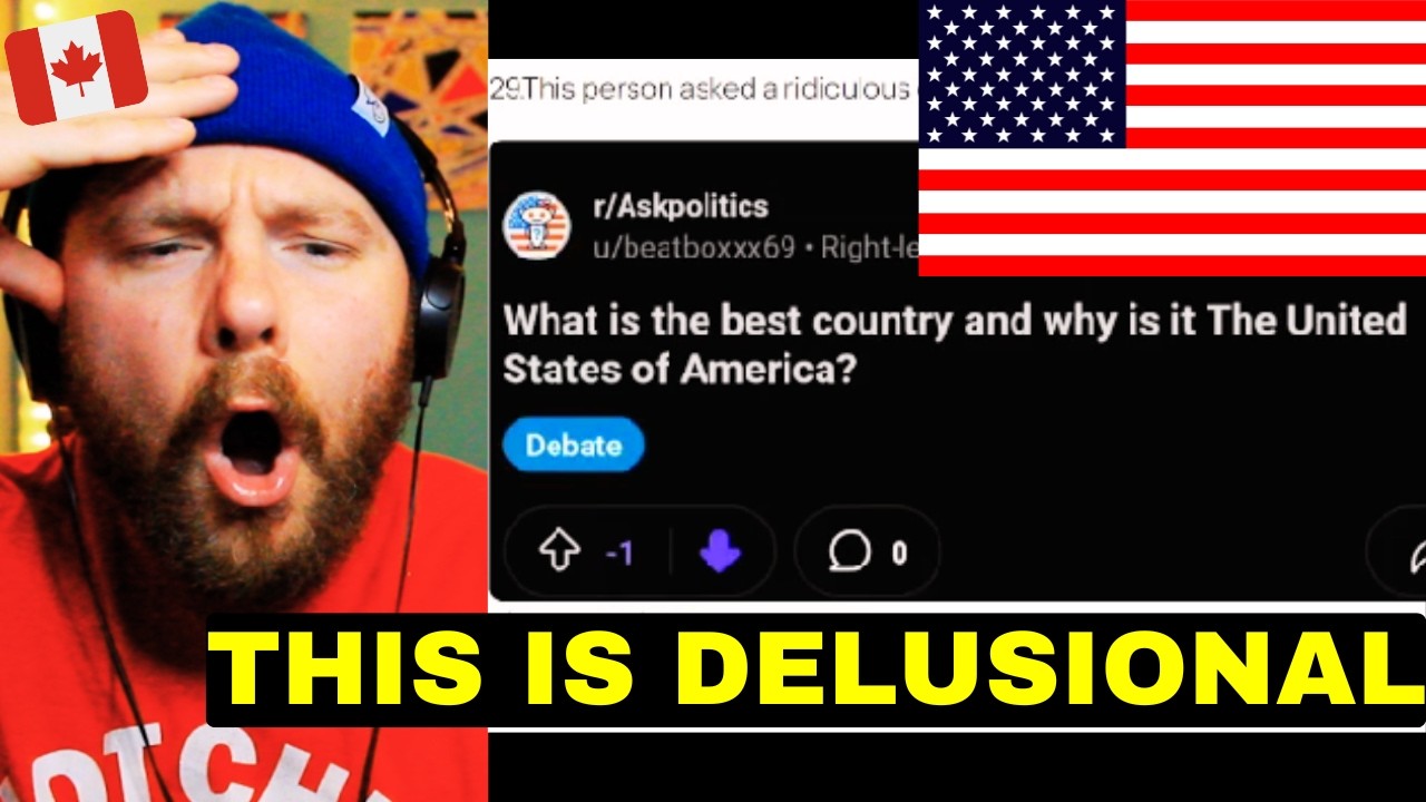 Canadian Reacts to THE DUMBEST THINGS Americans have said to EUROPEANS on the internet part 2