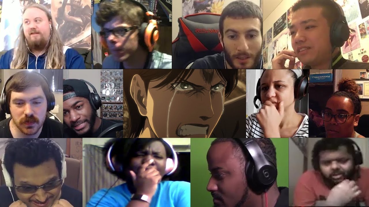 海外の反応 進撃の巨人 3期 話 Attack On Titan Shingeki No Kyojin S3 Episode Reaction Mashup アニメのリアクション動画サイト 楽天ブログ