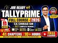 Advanced Tally Prime Full Course 2026 in Hindi | Complete TallyPrime Rel 7.1 Course