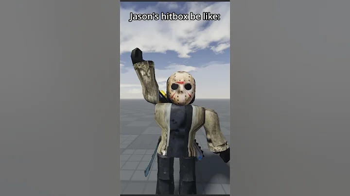 Jason's hitbox be like: #roblox #robloxedit #animation #forsaken #memes