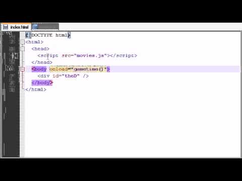 AJAX Tutorial - 16 - Sticking Children Inside Things