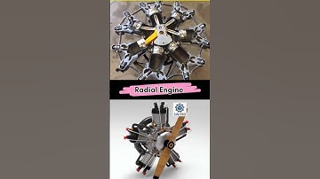 How a Radial Engine Works | Powerful Aircraft Engine Mechanism Explained 🔥✈️