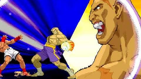 Awesome Mugen Federation 765 Shin Joe Higashi vs Sagat