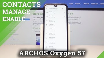 How to Import / Export to Micro SD Card in ARCHOS Oxygen 57