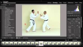Editing Large Quantities of Karate Photographs in Lightroom screenshot 1