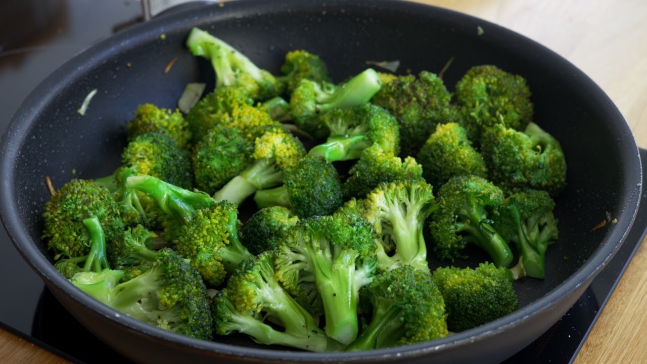 Как сделать брокколи, чтобы сохранить свой красивый ЗЕЛЕНЫЙ цвет