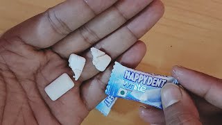 Happydent White Mint Flavour Chewing Gum Review | Happy Dent Chewing Gum Review | Best  Chewing Gum