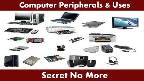 Introduction Computer Peripherals | Types of Computer peripherals | Peripherals  Connectivity