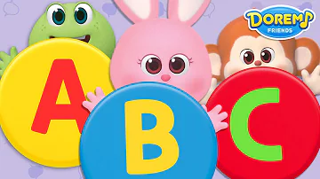 ABC Song│Doremi Friends Song│Baby Educational Song📚│Doremi Friends - Nursery Rhymes & Kids Songs