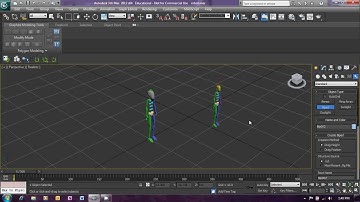 Animation using mocap files in Autodesk 3DS Max 2012