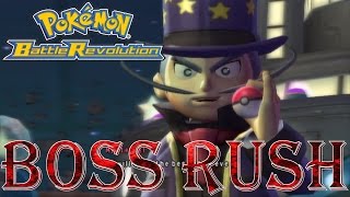 Pokémon Battle Revolution - Boss Rush (All Colosseum Leaders)