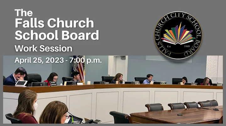 School Board Work Session   April 25, 2023