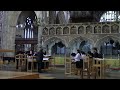 O Sing Joyfully - Adrian Batten | NIU Chamber Choir | Exeter Cathedral