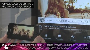 KioApp - KioScreen Through Glass Interactive Touchscreen PC