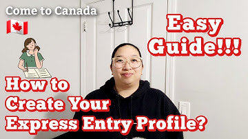 Step-by-Step Guide to Creating Your Express Entry Profile (Canada 2025) 🇨🇦 #Guide #ExpressEntry 