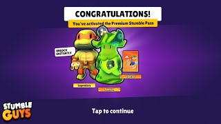 NEW NINJA TURTLES STUMBLE PASS🎫 New Special Emote POWER JUMP - Stumble Guys 0.70