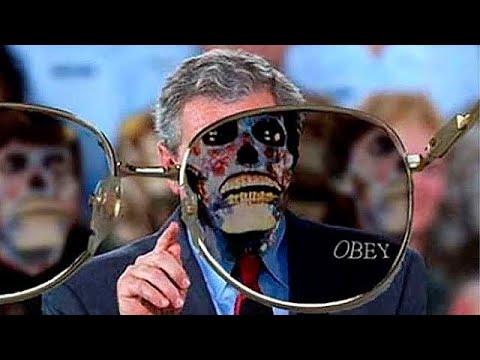 رجل يجد نظارات تظهر الوجة الحقيقي للفضائيين اللى عايشين بين البشر