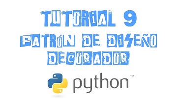 Decorator Pattern Python/ Patrón de diseño Decorador