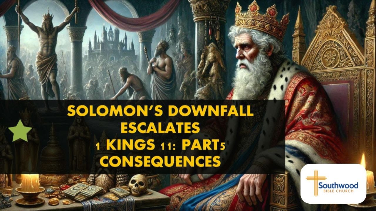 Solomon's Downfall Escalates 1 Kings 11: Part 5 Consequences - YouTube
