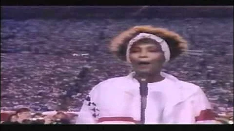 Whitney Houston - Star Spangled-Banner - DayDayNews