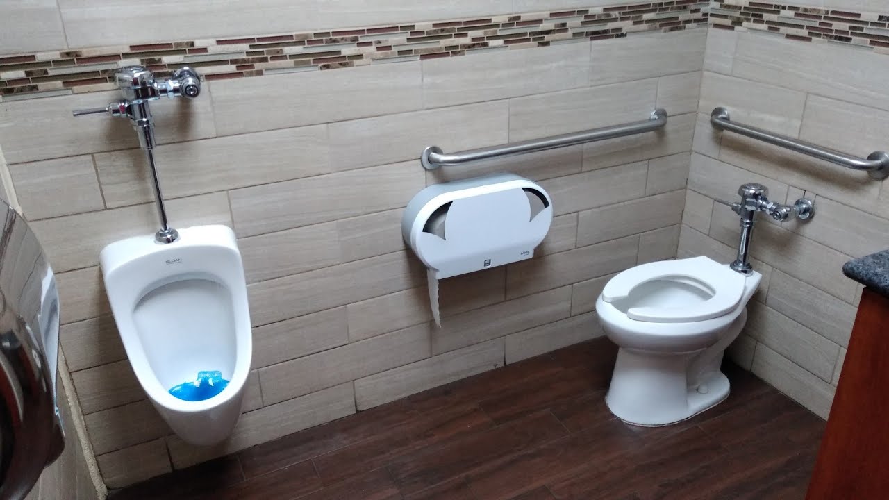 Exxon Men's Restroom YouTube