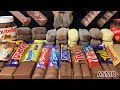 ASMR MAGNUM NUTELLA MALTESERS KITKAT CHOCOLATE ICE CREAM DESSERT MUKBANG es krim sorveteアイスクリーム초콜릿먹방