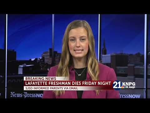 Lafayette Freshman dies Friday night