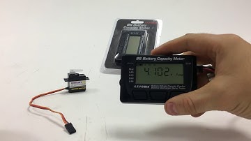 GT Power 8S Battery Checker Testing Servos