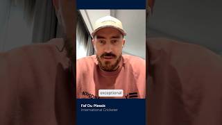 A Convo With Faf Du Plessis