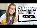 MY VIRTUAL TEACHING SETUP | How to Use a Second Screen, Document Camera, and More!