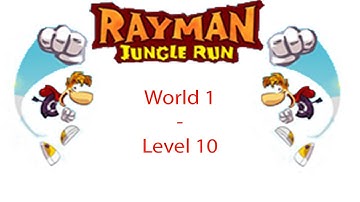 Rayman jungle run level 1-10 walkthrough