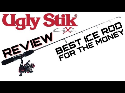 Best Ice Rod for the Money  Ugly Stick GX2 Ice Rod Review 